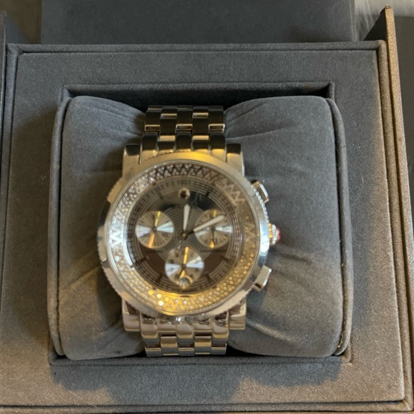 Michele Sport Sail Diamond Watch - Picture 5 of 8